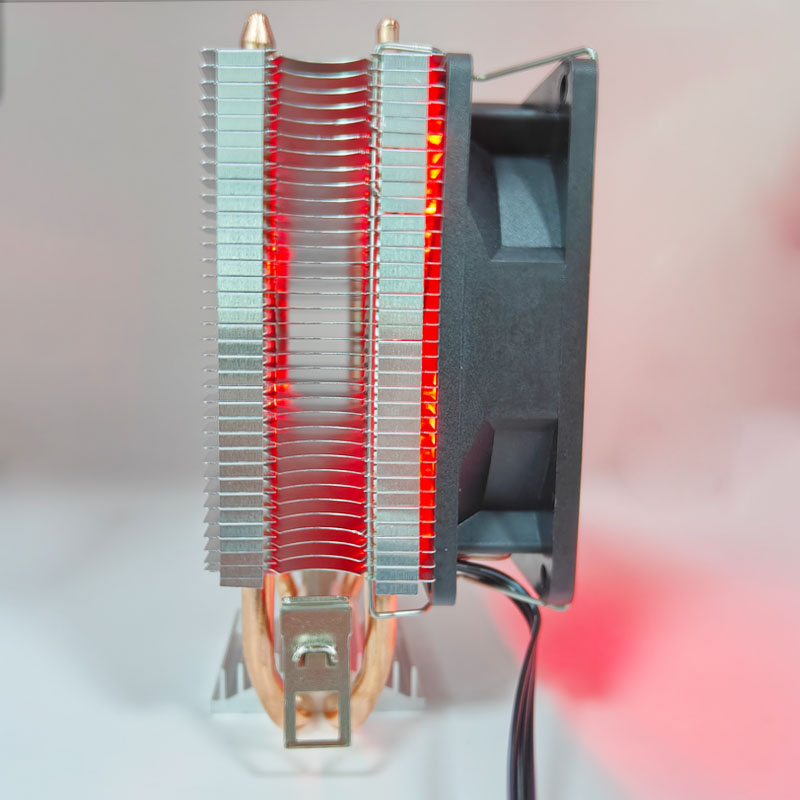 2 Heat-pipes CPU Cooler Tower  - Air Cooler Cpu 评论和价格