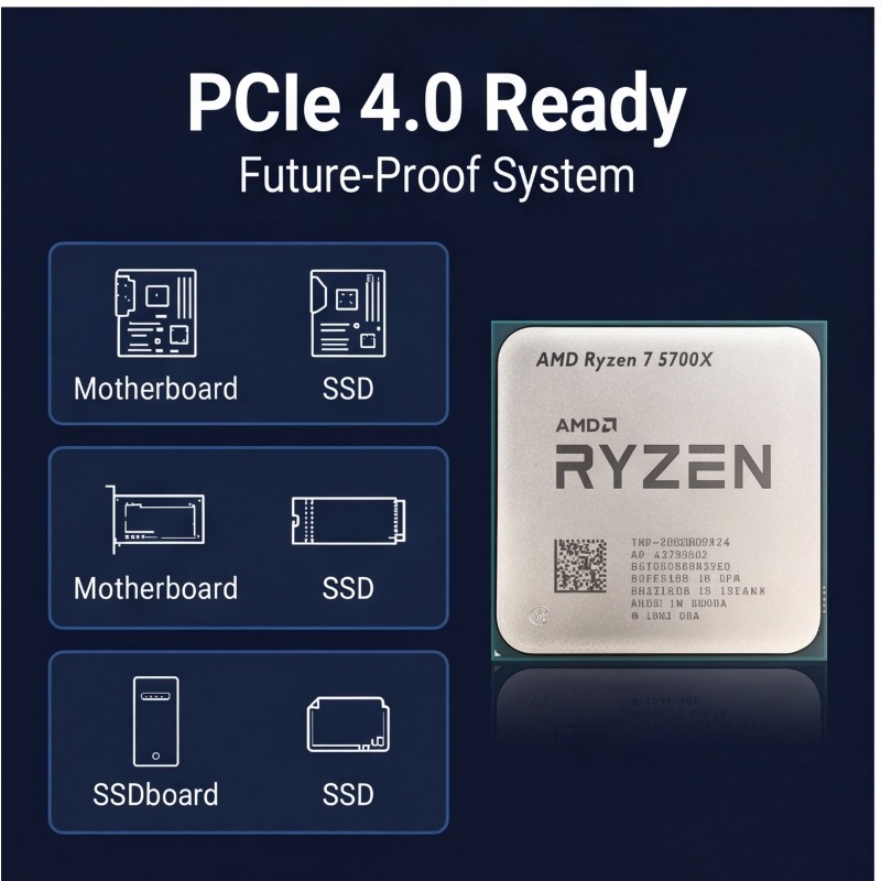 AMD Ryzen 7 5700X Processor Fo - Cpu Fan 评论和价格