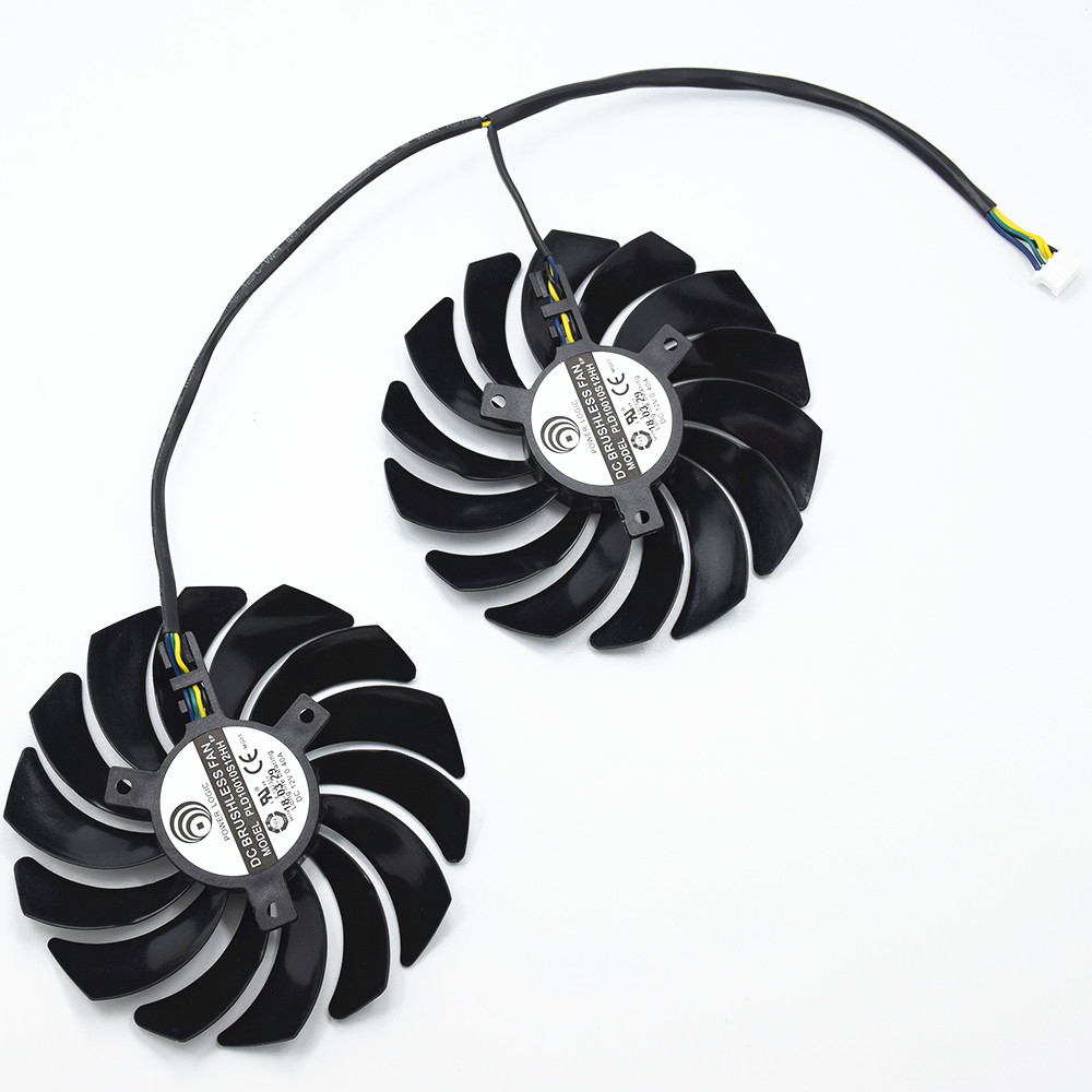 2Pcs 95mm PLD10010S12HH Video  - Air Cooler Cpu 评论和价格