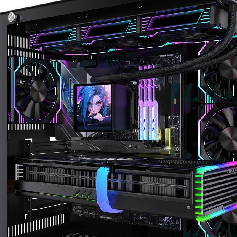 DIY Animated Screen Magnetic T - Aio Liquid Cooler 评论和价格