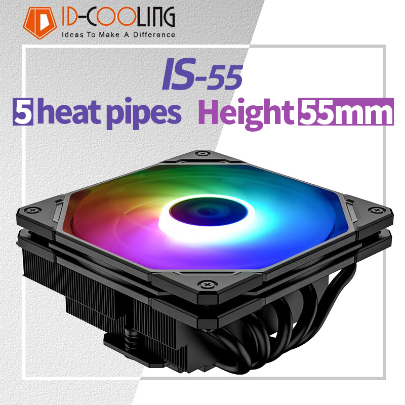 ID-COOLING IS-55 5Heatpipe CPU - Air Cooler Cpu 评论和价格