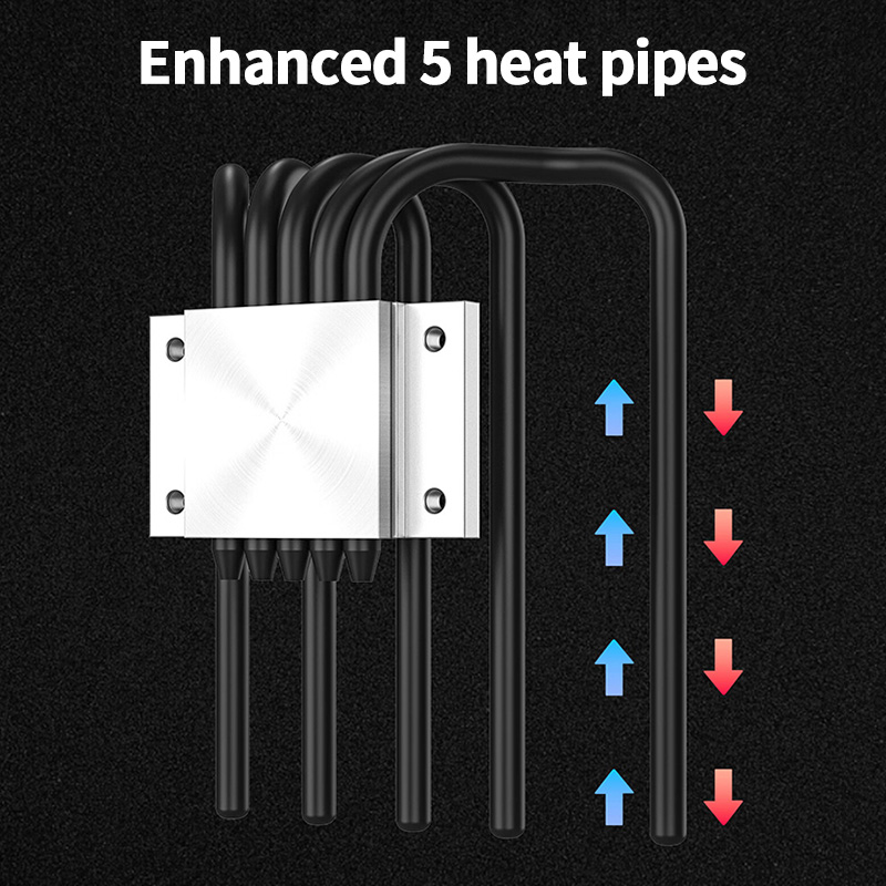 ID-COOLING IS-55 5Heatpipe CPU - Air Cooler Cpu 评论和价格